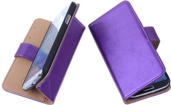 PU Leder Paars LG G3 S / G3 MIni Book/Wallet Case/Cover Hoesje