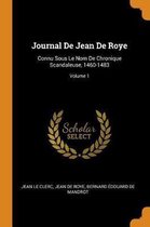 Journal de Jean de Roye