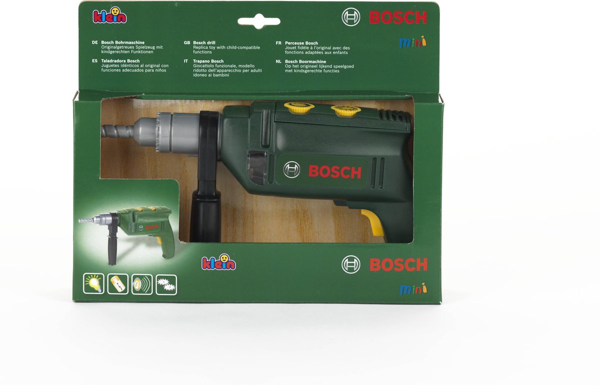 eb koelkast blad Klein Mini-boormachine Bosch Groen | bol.com