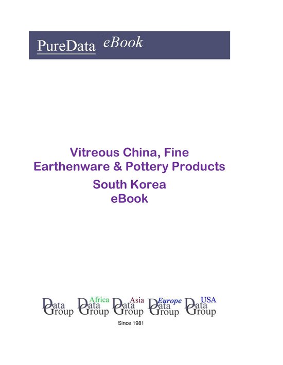 PureData eBook - Vitreous China, Fine Earthenware & Pottery  ... - cover