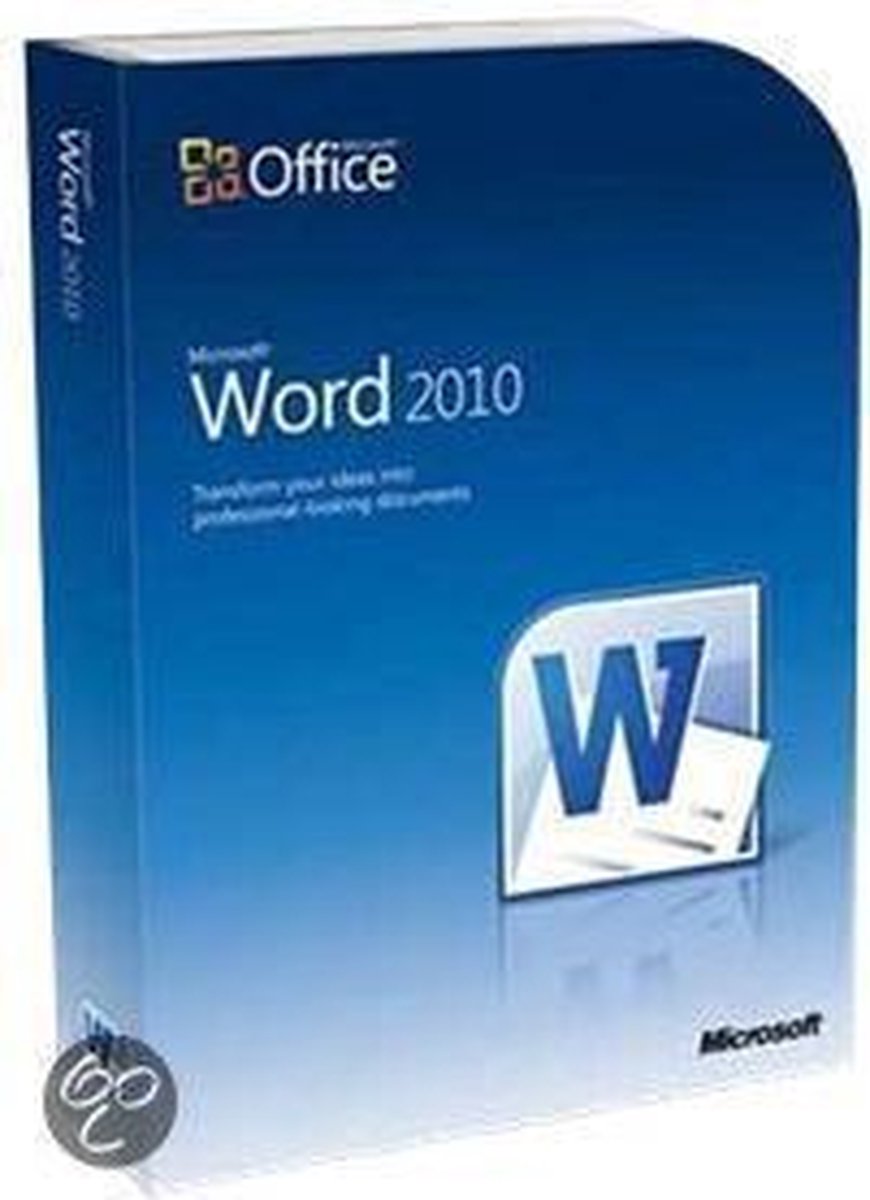 Word 2010 templates