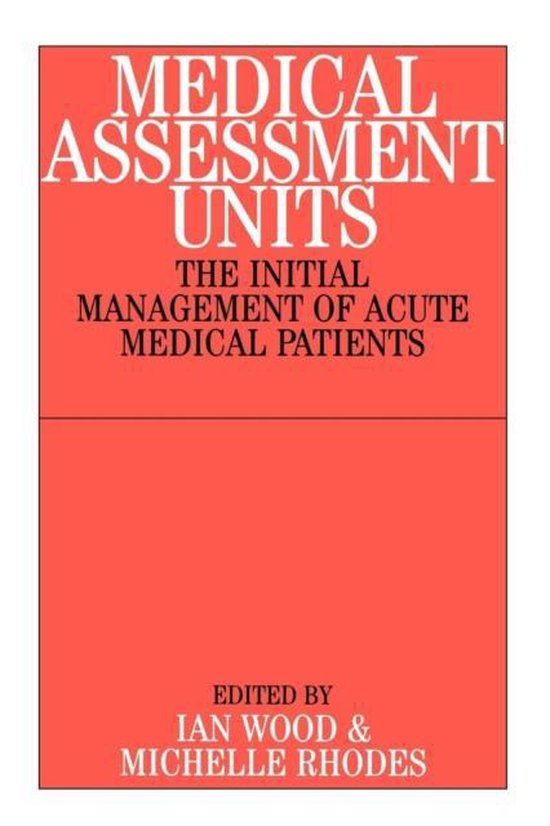 Medical Assessment Units 9781861563255 I Wood Boeken