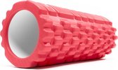 #DoYourFitness - Fascia rol - »Suyana« - foam roller voor pilates en zelfmassage - L35cmxD15cm - rood
