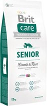 Brit Care Senior Lamb & Rice 12 kg - Hond