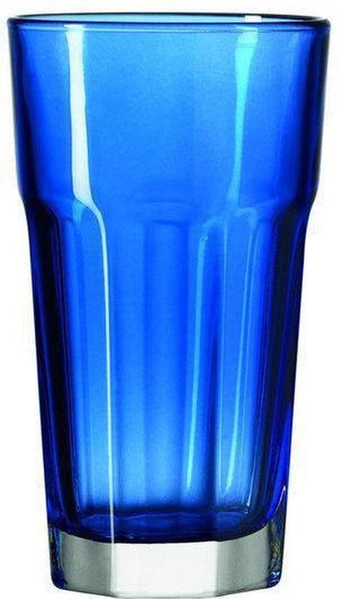Leonardo Rock Longdrinkglas - Blauw - 6 stuks | bol.com