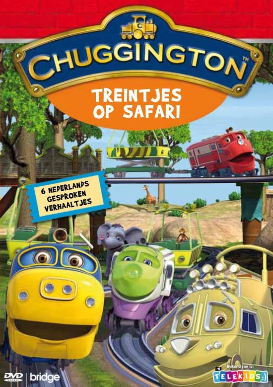 Cover van de film 'Chuggington - Deel 3: Treintjes Op Safari'