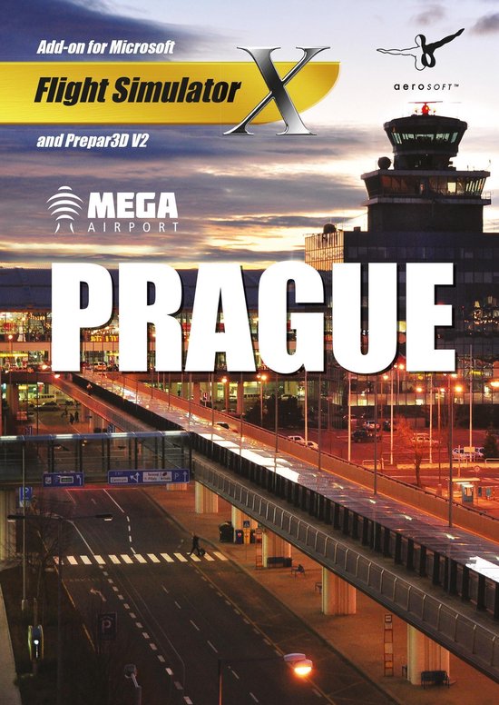 Mega Airport Prague (FS X + Prepar3D Add-On) – Windows