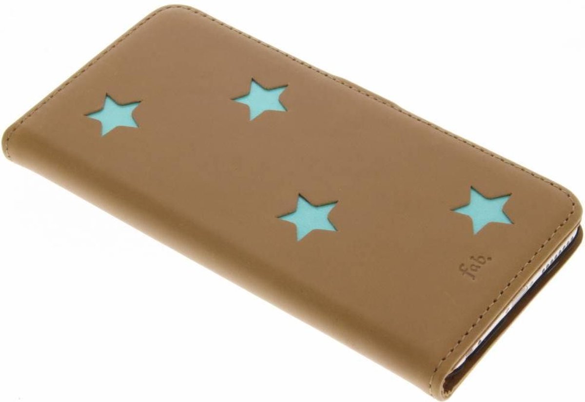 Fab. Aqua Reversed Star Book Case Apple iPhone 6 Plus / 6S Plus