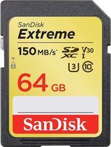 SanDisk Exrteme 64 GB 64 Go SDXC UHS-I Classe 10