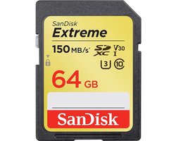SanDisk Extreme SDXC 150MB/s