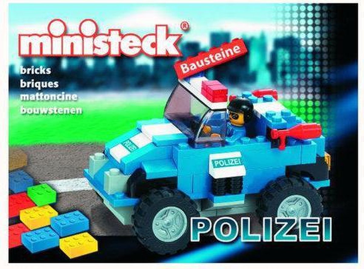 paneel Beukende grafisch Ministeck politie auto | bol.com