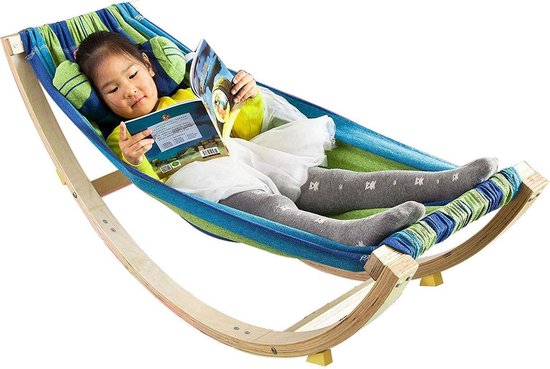 plan bezoek Hijsen Hangmat Schommelstoel voor kinderen - Kinderhangmat - Wipstoel voor  kinderen -... | bol.com