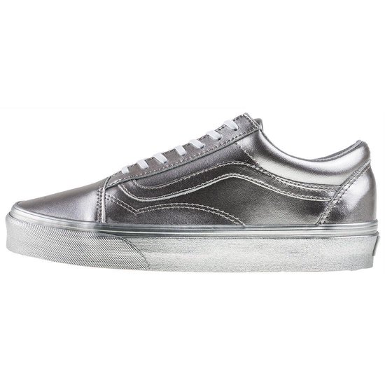 - Dames Sneakers Old Skool Metallic SI - Zilver - Maat 36 | bol.com