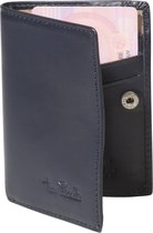 Tony Perotti Furbo Pure Mini RFID portemonnee met papiergeldvak - Blauw