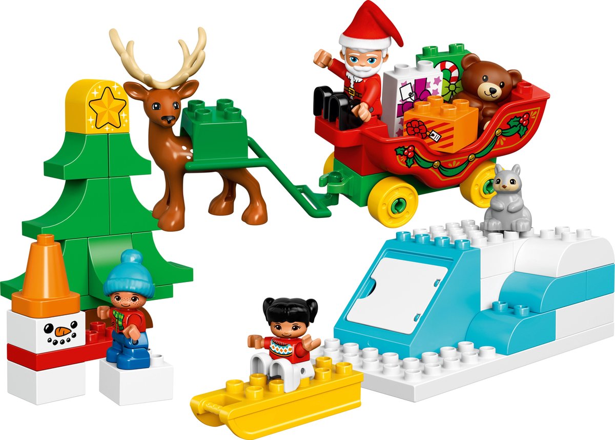 LEGO DUPLO Wintervakantie van de Kerstman - 10837 | bol.com