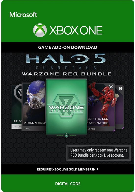 Microsoft Halo 5: Guardians – Warzone REQ Bundle Xbox One Contenu de jeux  vidéos... | bol.com