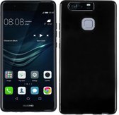 Huawei P9 Lite Smartphone hoesje Silicone Case Zwart