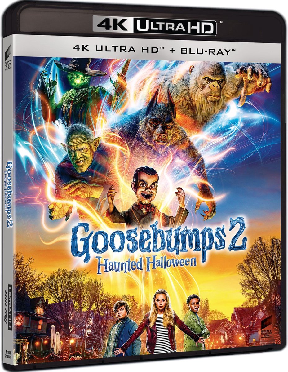 Goosebumps 2: Haunted Halloween (4K Ultra HD Blu-ray)-