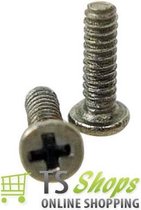 2x Philips Bottom Screws voor Apple iPhone 4 4G 4S