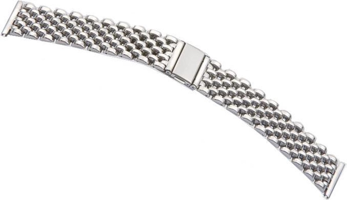 Horlogeband Metaal Durban gepolijst - 20mm