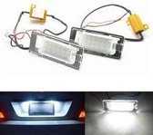 kentekenplaat led verlichting 6000k errorvrij passat touran touareg polo