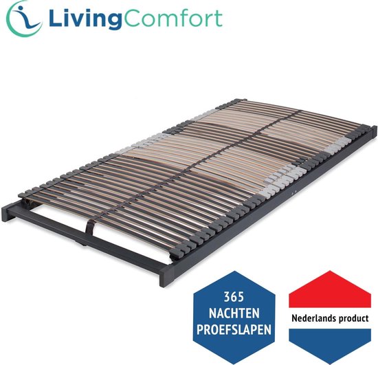 Living Comfort Lattenbodem - 90x210 cm - Vlak | bol.com