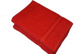 Washand Uni Luxe Rood - 6 stuks