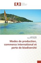 Modes de Production, Commerce International Et Perte de Biodiversite