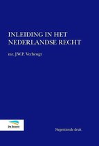 Boek cover Inleiding in het Nederlandse recht van J.W.P. Verheugt (Hardcover)