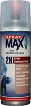 Spuitbus Spraymax 2K Epoxy vulprimer Zwart