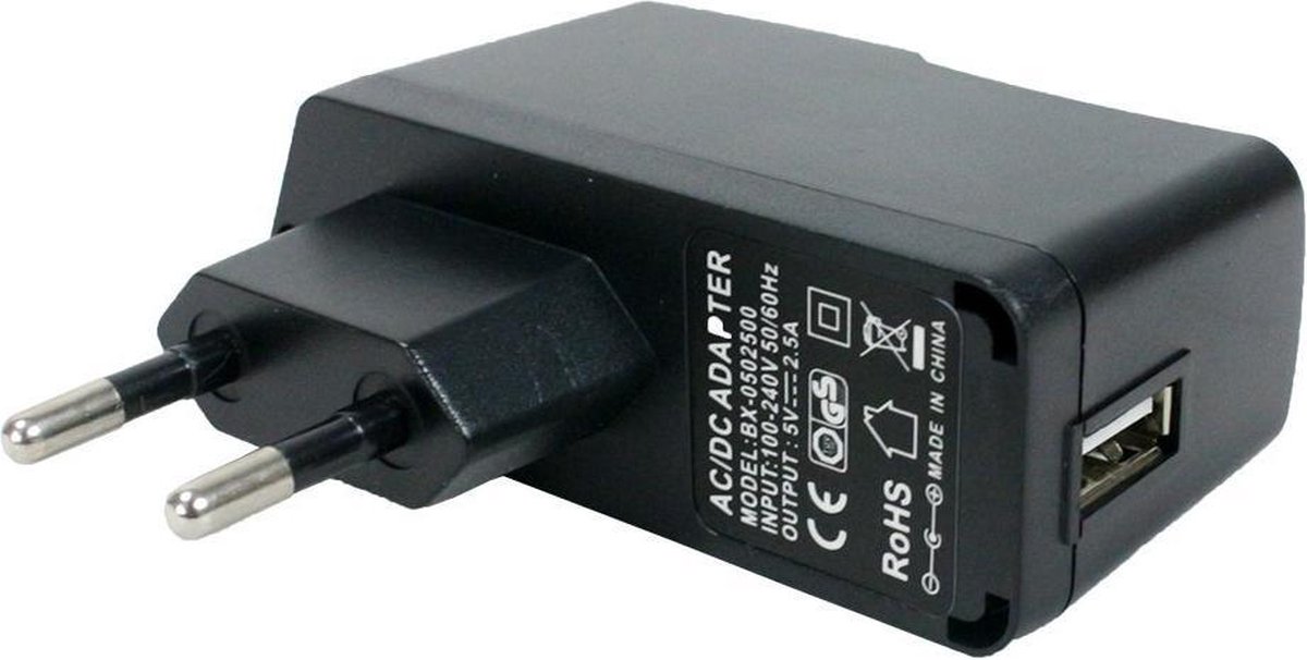Obbomed PD-0525EU - 5V USB adapter / lader - voor Obbomed producten met USB voeding