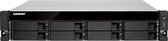 8-bay rackmount NAS AMD RX-421ND 16GB DDR4 2xM.2 2280/2260 SATA slots 4xGbE LAN