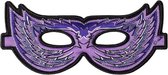 Hibba verkleedkleding masker paars