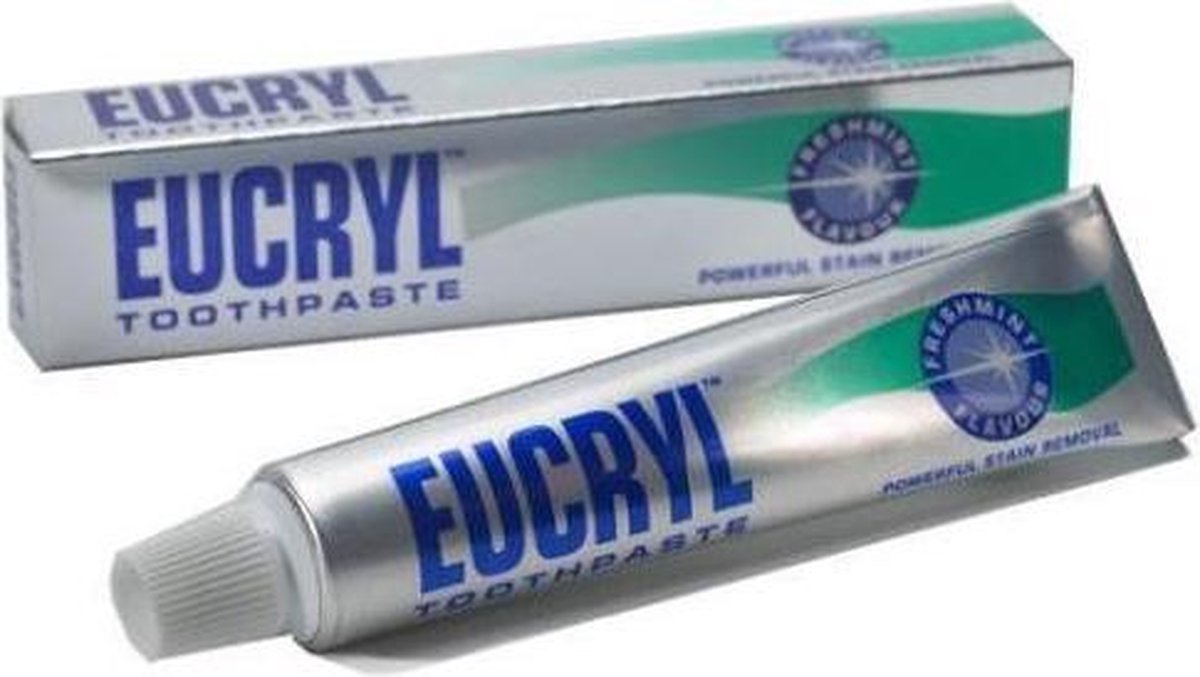 Tol meisje Opheldering Eucryl tandpasta 2 stuks 2 X 50 ML | bol.com
