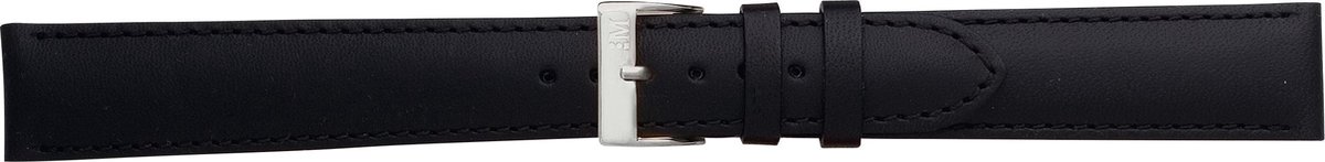 Morellato PMK019GRAFIC XL Horlogebandje - Leer - Zwart - 18 mm
