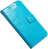 Shop4 - iPhone X Hoesje - Wallet Case Cabello Blauw