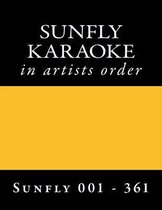 Sunfly Karaoke Discs SF 001 - SF 361