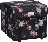 New Looxs Fiori Midi Double - Dubbele Fietstas - 25L - Ella Black
