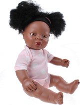Berjuan Babypop Newborn Afrikaans 38 Cm Meisje