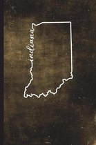 Indiana: 6  x 9  - 128 Pages