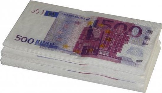 500 serviettes Euro 10 pièces | bol.com