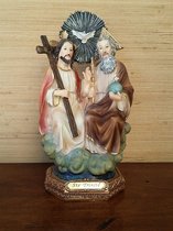Statue de la Trinité Jésus 22 cm