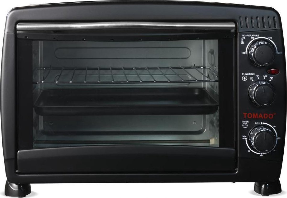 Tomado 1705232 grill-oven 26 l Zwart 1500 W | bol.com
