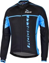 Rogelli Wielershirt LM Umbria2.0 Zwart/Blauw 2XL