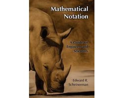 Omslag van Mathematical Notation