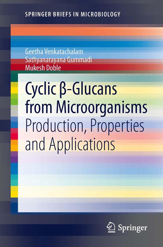 SpringerBriefs in Microbiology - Cyclic β-Glucans from Micr ... - cover