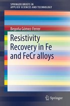 Resistivity Recovery in Fe and FeCr alloys