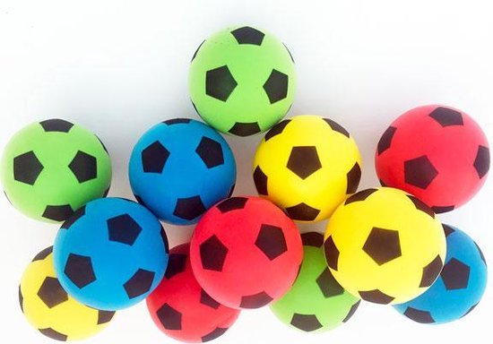 12 boules de mousse, 20 cm, Ballons de football doux, Balles molles, Football léger