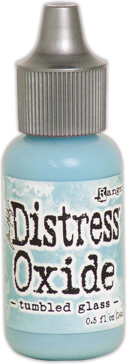Ranger Distress Oxide Re- Inker 14 ml - Tumbled Glass TDR57383 Tim Holtz