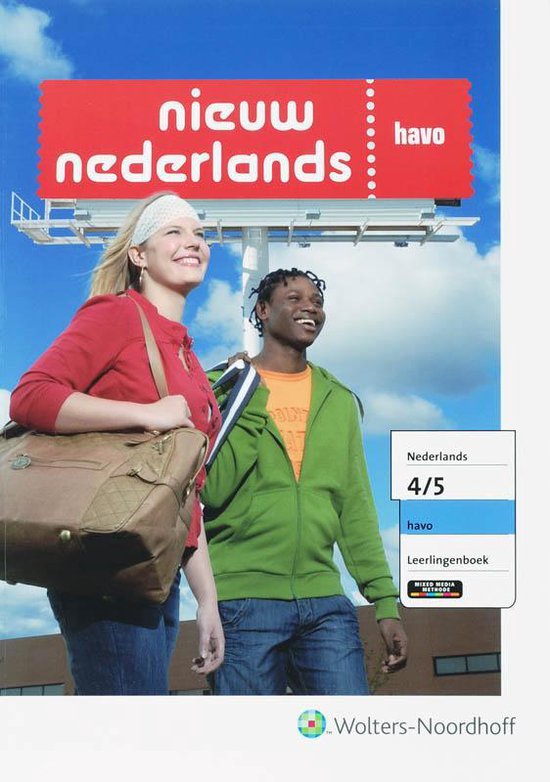 Nieuw Nederlands Havo 4/5 Leerlingenboek - cover